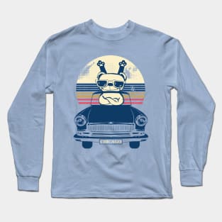 Dog Driving A Car Long Sleeve T-Shirt